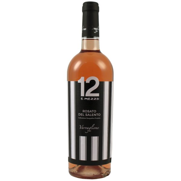 Flasche 12 e Mezzo Rosé del Salento IGP von Varvaglione, Apulien, Italien, 0,75 l