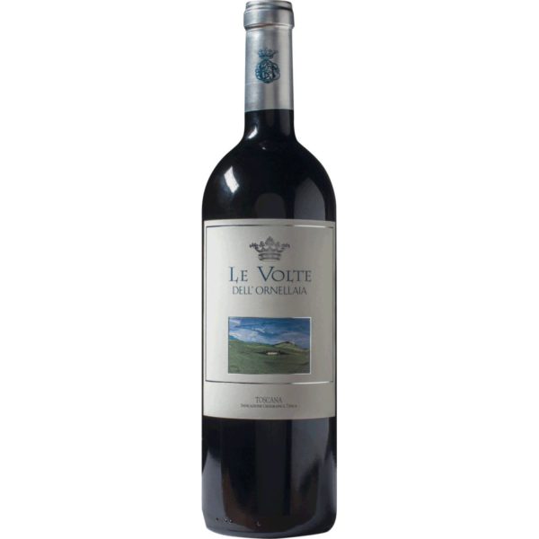 Flasche Le Volte dell’Ornellaia Toscana IGT Rosso (Cabernet Sauvignon, Merlot, Sangiovese), Italien, 0,75 l