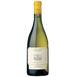 Flasche Cervaro della Sala Umbria IGT (Chardonnay & Grechetto) von Antinori, Umbrien, Italien, 0,75 l