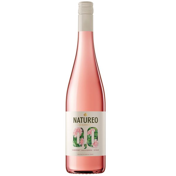 Flasche Natureo Cabernet & Syrah Rosado alkoholfrei von Miguel Torres
