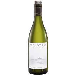 Flasche Cloudy Bay Sauvignon Blanc aus Marlborough, Neuseeland