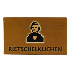 Rietschelkuchen Echte Pulsnitzer Pfefferkuchen 140 g – Dünn gebackene Pfefferkuchen ohne Füllung mit Zartbitterschokoladenüberzug, Spezialität von E.C. Groschky.