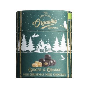 Ginger Orange Milk Chocolate, Bio 80g – Ingwer Orange mit Schokolade – Chocolate Organiko, Spanien