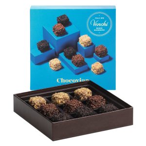 Venchi Geschenkbox mit 9 Chocoviar Pralinen, 130 g.
