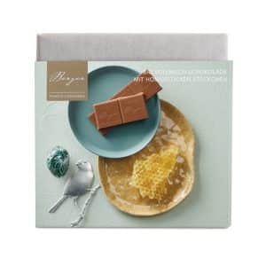 Honigflocken, Bio - Vollmilchschokolade 100g - Confiserie Berger