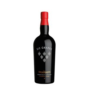 Flasche Graham's Six Grapes Reserve Port, 0,75 l – mit elegantem Etikett