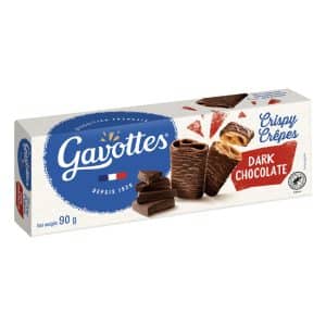Waffelröllchen Zartbitter - Crepe Dentelle 90g - Gavottes, Bretagne