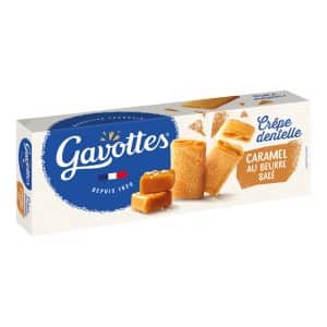 Waffelröllchen Karamell - Crepe Dentelle 60g - Gavottes, Bretagne