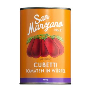 Cubetti - Würfel aus San Marzano Tomaten - Abtropfgewicht: 240g