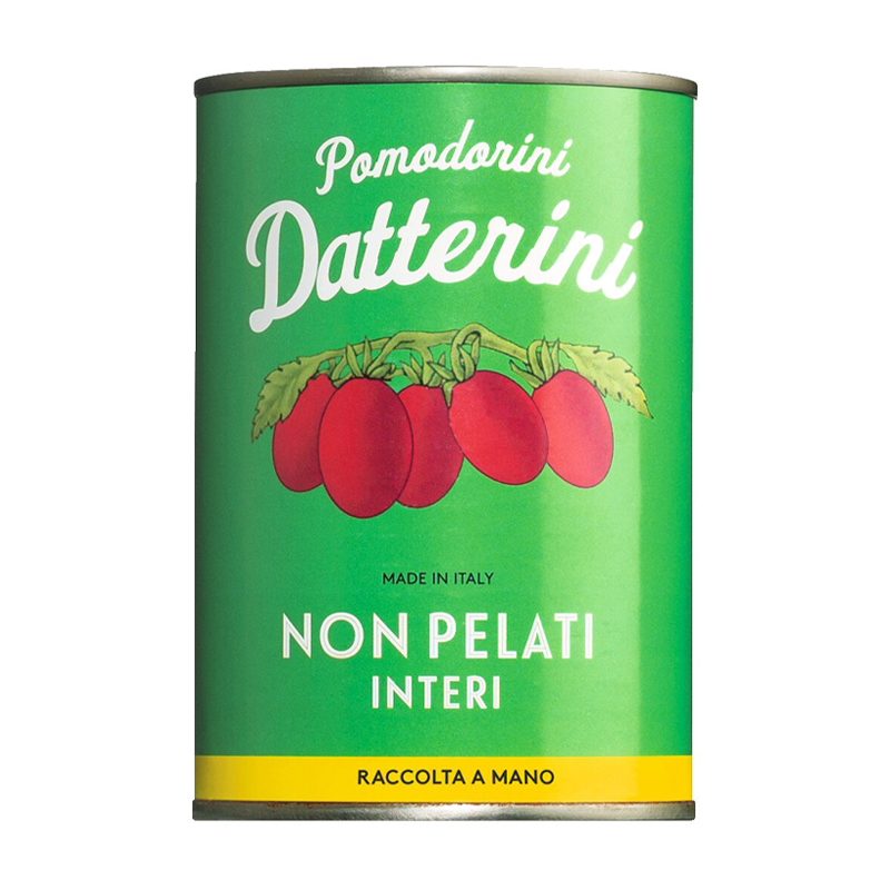 Pomodori Datterini - Datteltomaten, nicht geschält - Abtropfgewicht: 240g