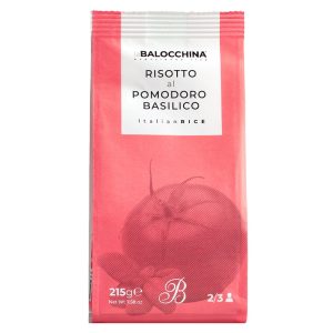 Risotto Pomodoro e Basilico - Risotto mit Tomate Basilikum 215g - La Balocchina, Italien