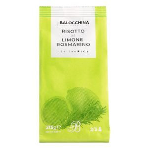 Risotto al Limone e Rosmarino - Risotto mit Zitrone und Rosmarin 215g - La Balocchina, Italien