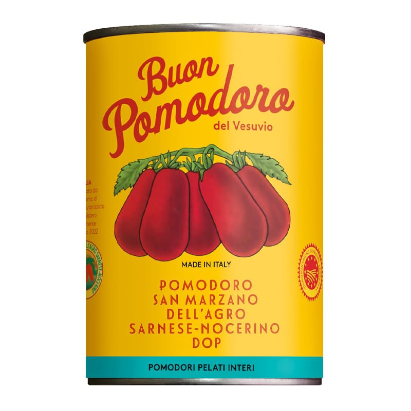 Pomodoro Pelato San Marzano - Tomaten geschält - Abtropfgewicht: 260g