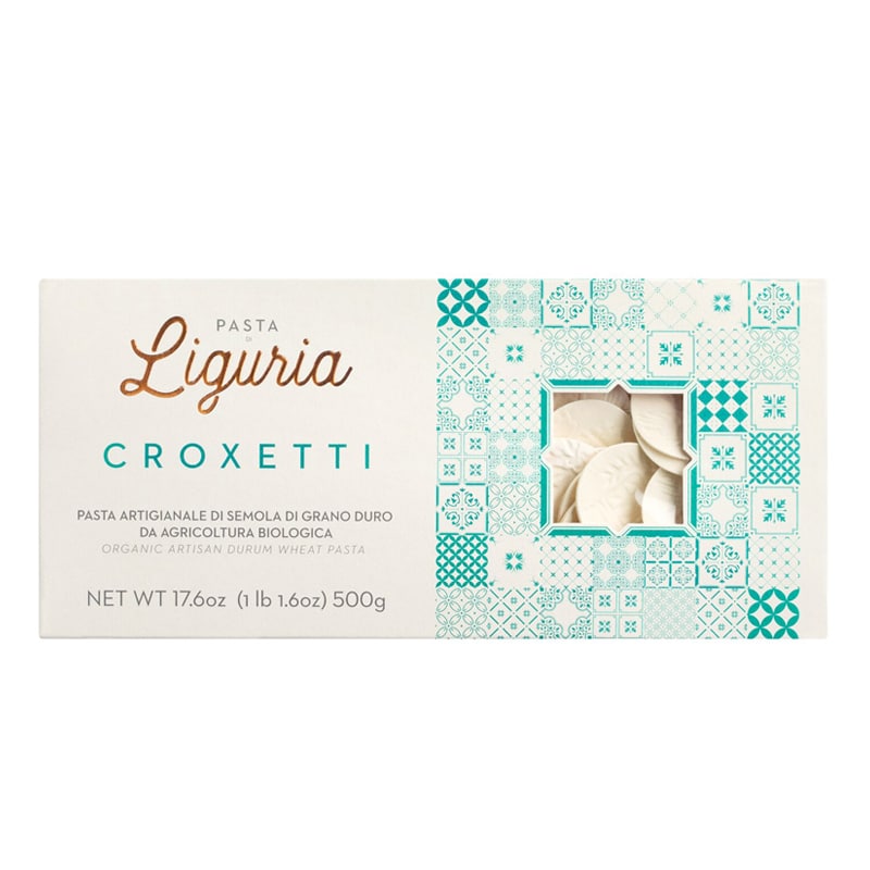 Croxetti - Nudeltaler aus Hartweizengrieß 500g - Pasta di Liguria, Italien