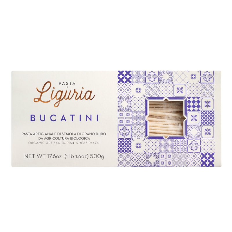 Bucatini, Bio - Nudeln aus Hartweizengrieß 500g - Pasta di Liguria, Italien