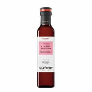 Flasche Vinagre de Cabernet Sauvignon von Gardeny aus Spanien – aromatischer Rotweinessig aus Cabernet-Sauvignon-Trauben, 250 ml.